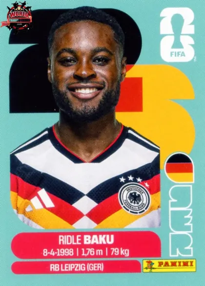 GER8 Ridle Baku Panini World Cup 2026 2026 GER8 Ridle Baku Panini World Cup 2026 2026