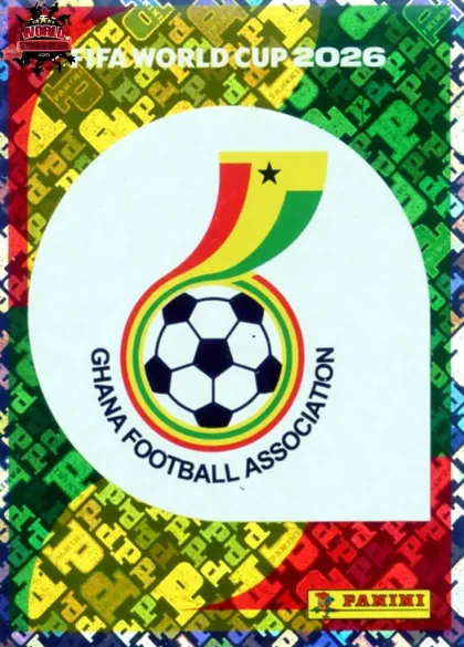 GHA1 Emblem Panini World Cup 2026 2026 GHA1 Emblem Panini World Cup 2026 2026