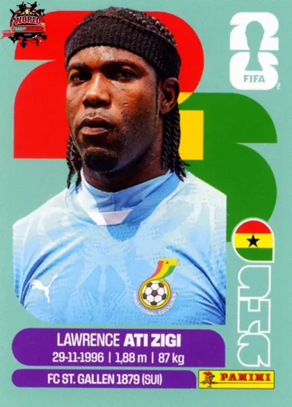 GHA2 Lawrence Ati Zigi Panini World Cup 2026 2026 GHA2 Lawrence Ati Zigi Panini World Cup 2026 2026