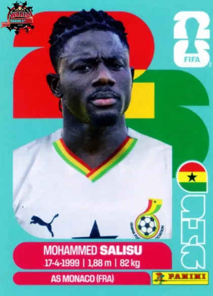GHA4 Mohammed Salisu Panini World Cup 2026 2026 GHA4 Mohammed Salisu Panini World Cup 2026 2026