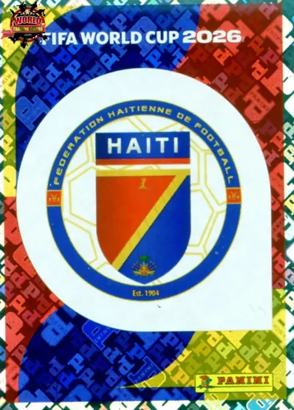 HAI1 Emblem Panini World Cup 2026 2026 HAI1 Emblem Panini World Cup 2026 2026
