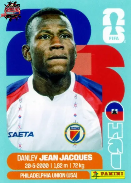 HAI11 Danley Jean Jacques Panini World Cup 2026 2026 HAI11 Danley Jean Jacques Panini World Cup 2026 2026