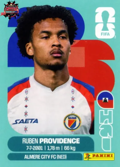 HAI17 Ruben Providence Panini World Cup 2026 2026 HAI17 Ruben Providence Panini World Cup 2026 2026