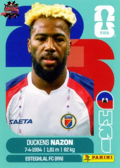 HAI18 Duckens Nazon Panini World Cup 2026 2026 HAI18 Duckens Nazon Panini World Cup 2026 2026