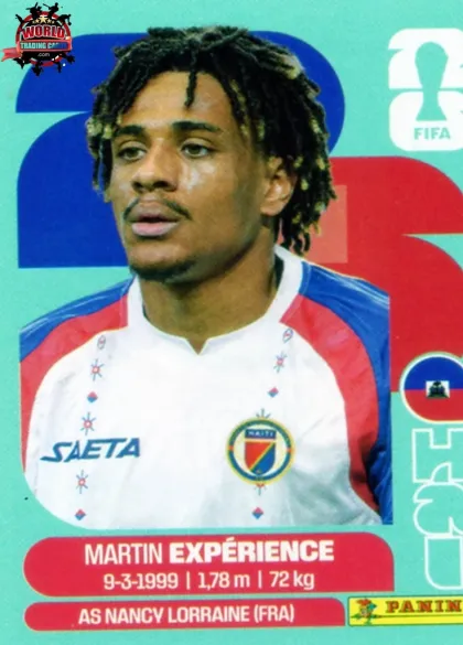 HAI4 Martin Expérience Panini World Cup 2026 2026 HAI4 Martin Expérience Panini World Cup 2026 2026