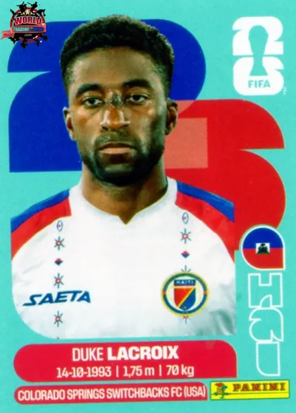 HAI7 Duke Lacroix Panini World Cup 2026 2026 HAI7 Duke Lacroix Panini World Cup 2026 2026