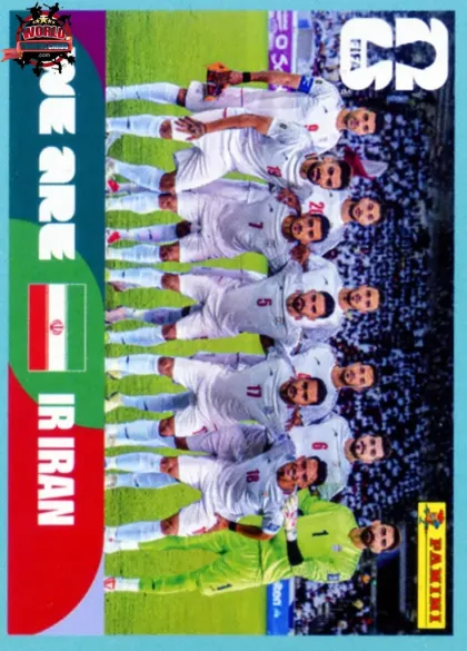 IRN13 Team Photo Panini World Cup 2026 2026 IRN13 Team Photo Panini World Cup 2026 2026