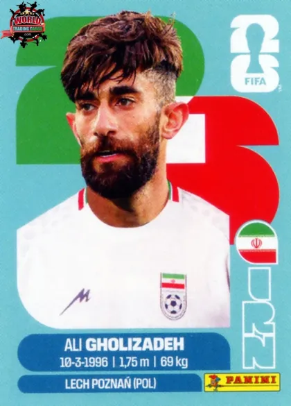 IRN20 Ali Gholizadeh Panini World Cup 2026 2026 IRN20 Ali Gholizadeh Panini World Cup 2026 2026