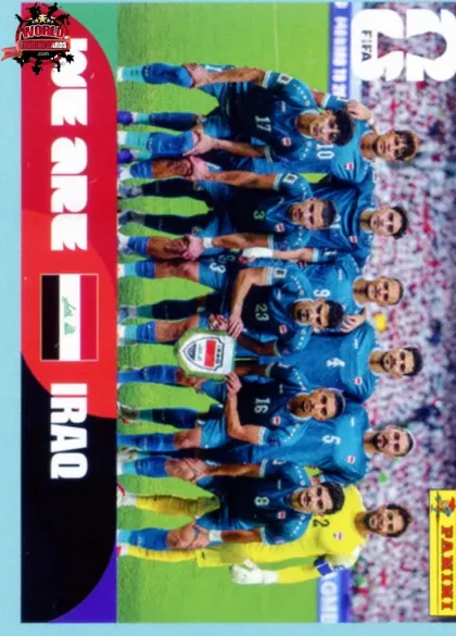 IRQ13 Team Photo Panini World Cup 2026 2026 IRQ13 Team Photo Panini World Cup 2026 2026