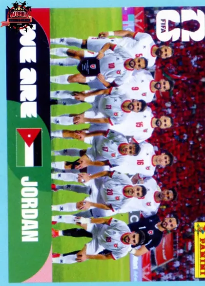 JOR13 Team Photo Panini World Cup 2026 2026 JOR13 Team Photo Panini World Cup 2026 2026