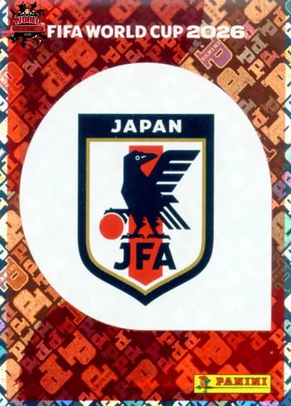 JPN1 Emblem Panini World Cup 2026 2026 JPN1 Emblem Panini World Cup 2026 2026