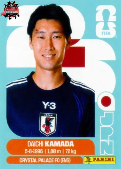 JPN11 Daichi Kamada Panini World Cup 2026 2026 JPN11 Daichi Kamada Panini World Cup 2026 2026