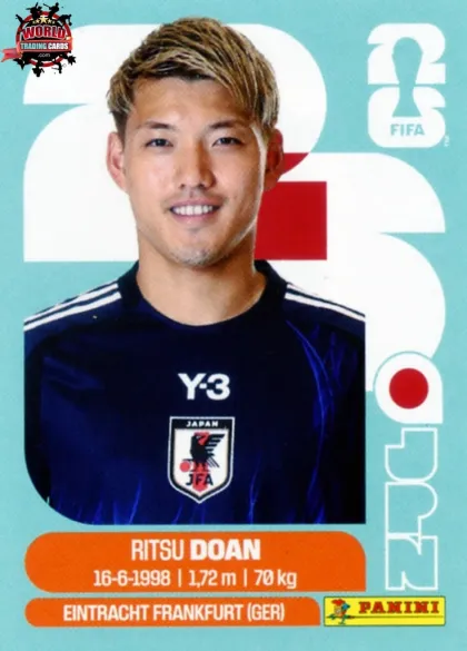 JPN14 Ritsu Doan Panini World Cup 2026 2026 JPN14 Ritsu Doan Panini World Cup 2026 2026