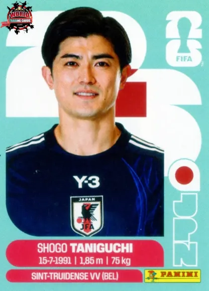 JPN6 Shogo Taniguchi Panini World Cup 2026 2026 JPN6 Shogo Taniguchi Panini World Cup 2026 2026