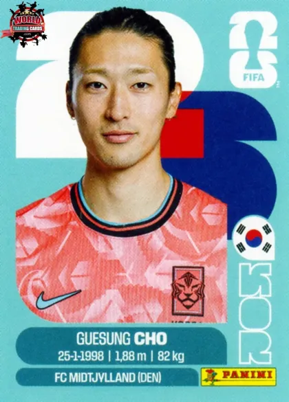KOR17 Gue-sung Cho Panini World Cup 2026 2026 KOR17 Gue-sung Cho Panini World Cup 2026 2026