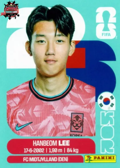 KOR7 Han-beom Lee Panini World Cup 2026 2026 KOR7 Han-beom Lee Panini World Cup 2026 2026