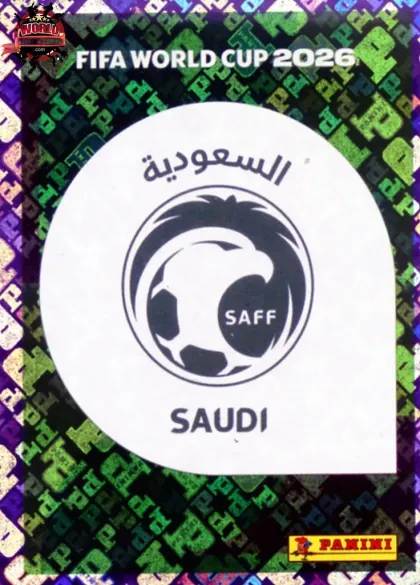 KSA1 Emblem Panini World Cup 2026 2026 KSA1 Emblem Panini World Cup 2026 2026