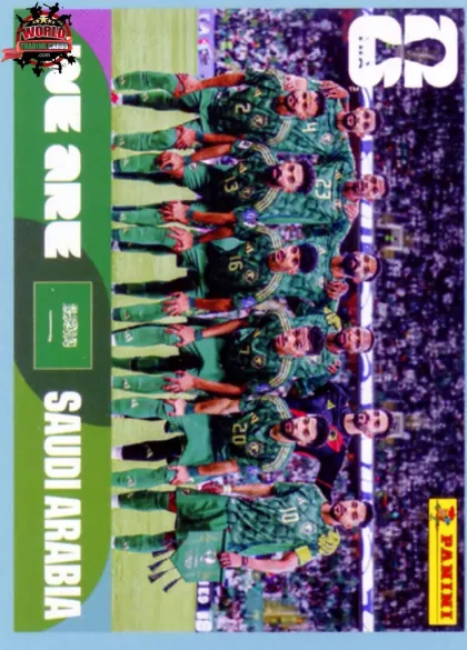 KSA13 Team Photo Panini World Cup 2026 2026 KSA13 Team Photo Panini World Cup 2026 2026