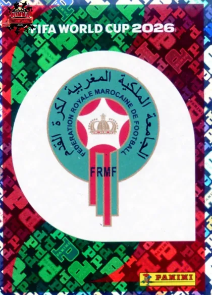 MAR1 Emblem Panini World Cup 2026 2026 MAR1 Emblem Panini World Cup 2026 2026