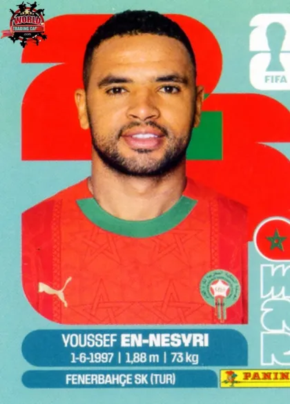 MAR16 Youssef En-Nesyri Panini World Cup 2026 2026 MAR16 Youssef En-Nesyri Panini World Cup 2026 2026