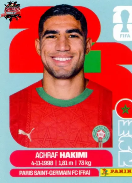 MAR4 Achraf Hakimi Panini World Cup 2026 2026 MAR4 Achraf Hakimi Panini World Cup 2026 2026