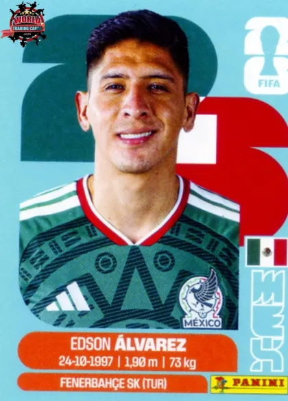 MEX10 Edson Alvarez Panini World Cup 2026 2026 MEX10 Edson Alvarez Panini World Cup 2026 2026