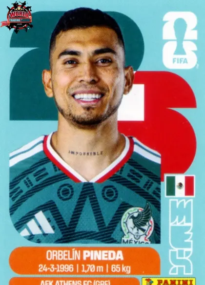 MEX11 Orbelin Pineda Panini World Cup 2026 2026 MEX11 Orbelin Pineda Panini World Cup 2026 2026