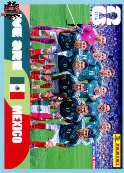 MEX13 Team Photo Panini World Cup 2026 2026 MEX13 Team Photo Panini World Cup 2026 2026