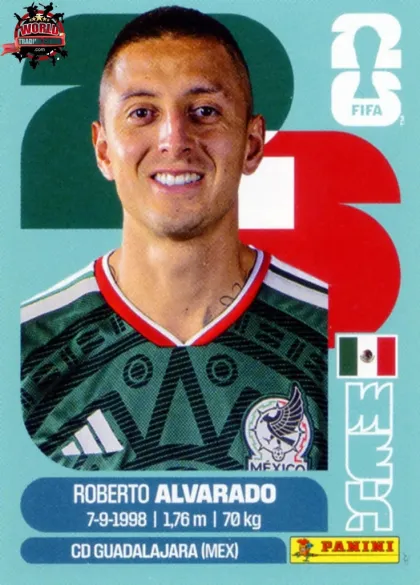 MEX19 Roberto Alvarado Panini World Cup 2026 2026 MEX19 Roberto Alvarado Panini World Cup 2026 2026