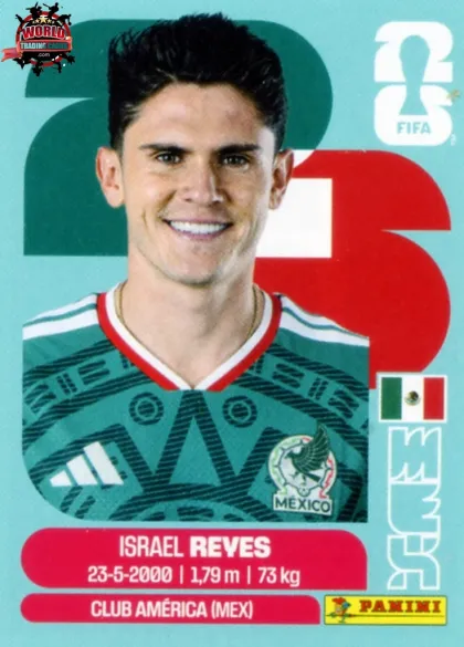 MEX7 Israel Reyes Panini World Cup 2026 2026 MEX7 Israel Reyes Panini World Cup 2026 2026