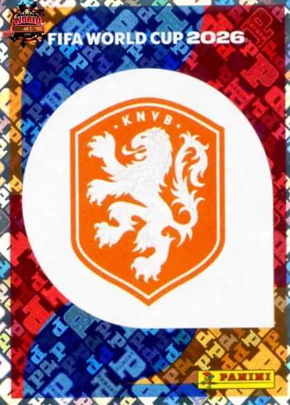 NED1 Emblem Panini World Cup 2026 2026 NED1 Emblem Panini World Cup 2026 2026