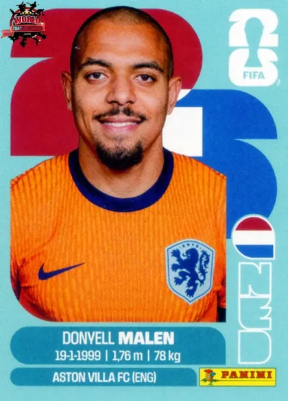 NED18 Donyell Malen Panini World Cup 2026 2026 NED18 Donyell Malen Panini World Cup 2026 2026