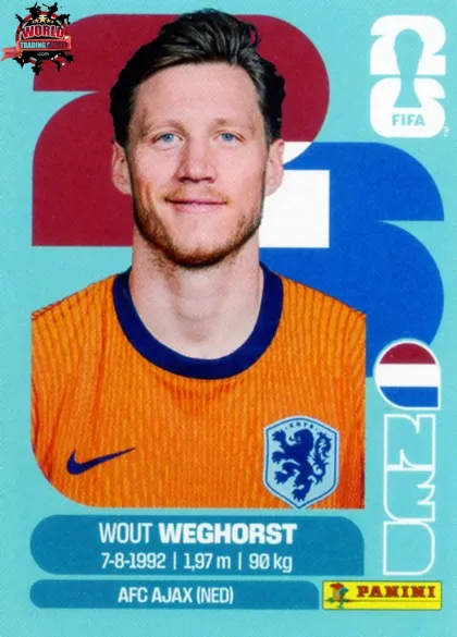 NED19 Wout Weghorst Panini World Cup 2026 2026 NED19 Wout Weghorst Panini World Cup 2026 2026