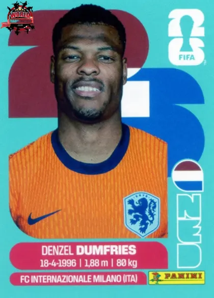 NED6 Denzel Dumfries Panini World Cup 2026 2026 NED6 Denzel Dumfries Panini World Cup 2026 2026