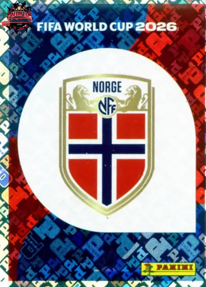 NOR1 Emblem Panini World Cup 2026 2026 NOR1 Emblem Panini World Cup 2026 2026