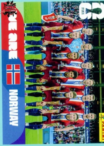 NOR13 Team Photo Panini World Cup 2026 2026 NOR13 Team Photo Panini World Cup 2026 2026