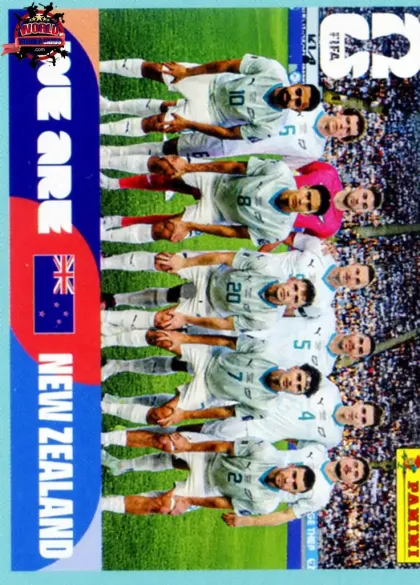 NZL13 Team Photo Panini World Cup 2026 2026 NZL13 Team Photo Panini World Cup 2026 2026