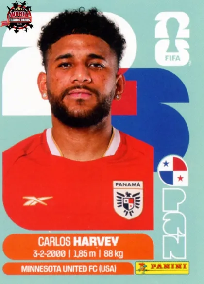 PAN15 Carlos Harvey Panini World Cup 2026 2026 PAN15 Carlos Harvey Panini World Cup 2026 2026