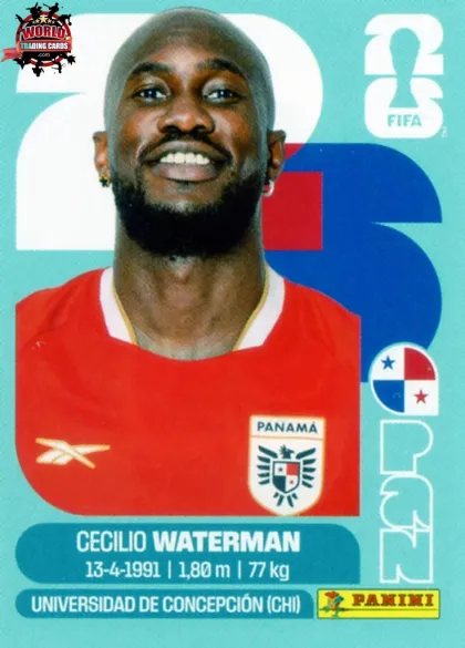 PAN18 Cecilio Waterman Panini World Cup 2026 2026 PAN18 Cecilio Waterman Panini World Cup 2026 2026