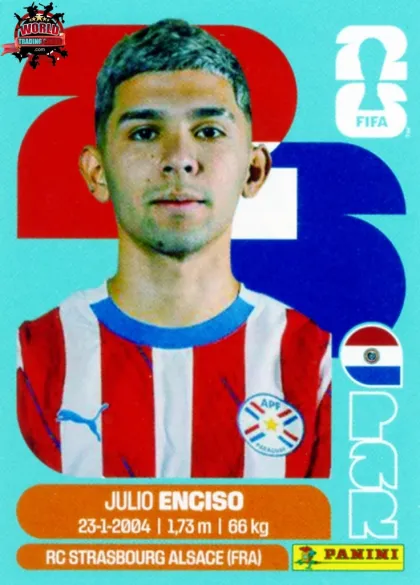 PAR15 Julio Enciso Panini World Cup 2026 2026 PAR15 Julio Enciso Panini World Cup 2026 2026