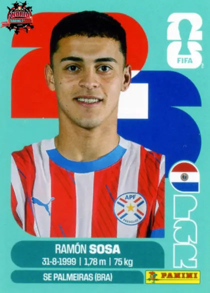 PAR18 Ramon Sosa Panini World Cup 2026 2026 PAR18 Ramon Sosa Panini World Cup 2026 2026