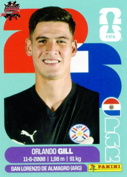 PAR3 Orlando Gill Panini World Cup 2026 2026 PAR3 Orlando Gill Panini World Cup 2026 2026