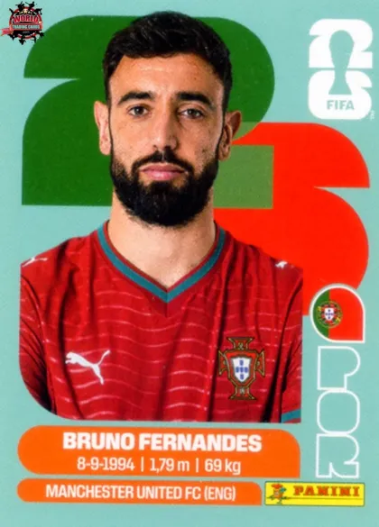 POR10 Bruno Fernandes Panini World Cup 2026 2026 POR10 Bruno Fernandes Panini World Cup 2026 2026