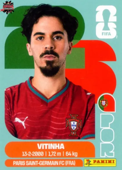 POR12 Vitinha Panini World Cup 2026 2026 POR12 Vitinha Panini World Cup 2026 2026