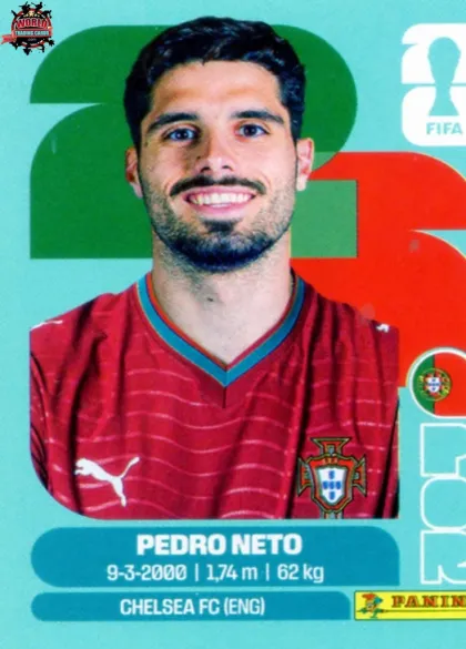 POR19 Pedro Neto Panini World Cup 2026 2026 POR19 Pedro Neto Panini World Cup 2026 2026