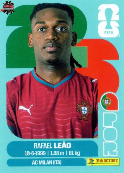 POR20 Rafael Leão Panini World Cup 2026 2026 POR20 Rafael Leão Panini World Cup 2026 2026