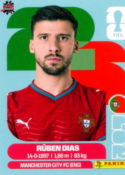 POR4 Ruben Dias Panini World Cup 2026 2026 POR4 Ruben Dias Panini World Cup 2026 2026