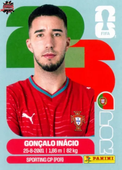 POR8 Gonçalo Inácio Panini World Cup 2026 2026 POR8 Gonçalo Inácio Panini World Cup 2026 2026