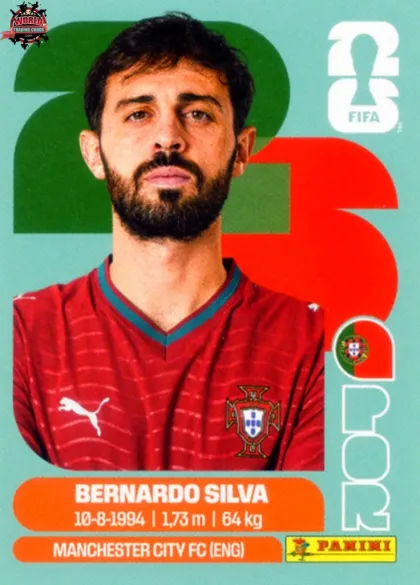 POR9 Bernardo Silva Panini World Cup 2026 2026 POR9 Bernardo Silva Panini World Cup 2026 2026
