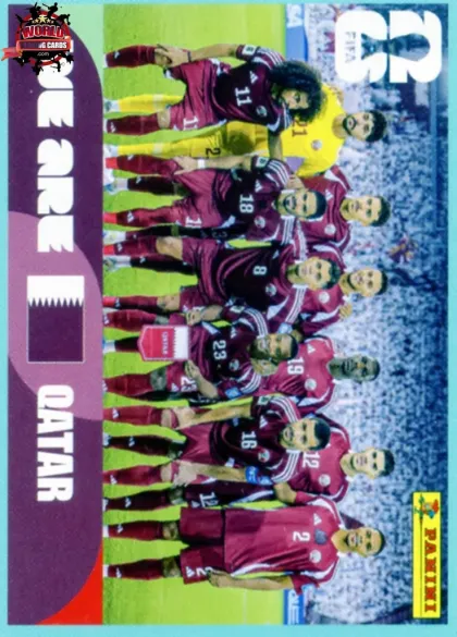 QAT13 Team Photo Panini World Cup 2026 2026 QAT13 Team Photo Panini World Cup 2026 2026